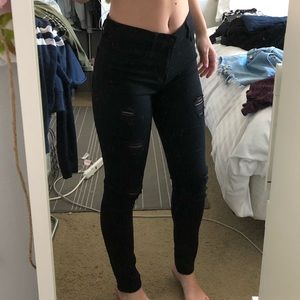 Pacsun Black Ripped Jeans